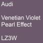 Preview: Audi, Venetian Violet Pearl Effect, LZ3W.